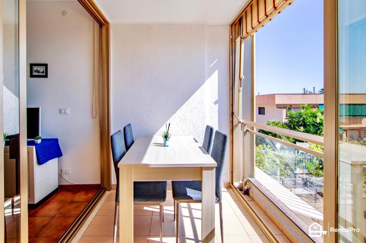 Free Parking-Sea View, With Pool & Garden Apartment Сан Ремо Екстериор снимка